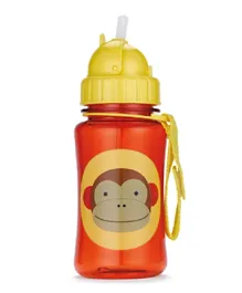 Skip Hop Monkey Zoo Straw Bottle - 350ml