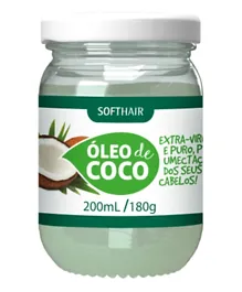 Softhair - Extra-Virgin Coconut Oil - 200ml