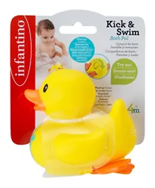 Infantino Kick & Swim Bath Duck Toy