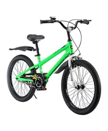 رويال بيبي - دراجة بي ام اكس طراز حر  20 انش - لون اخضر