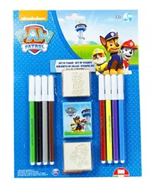 Multiprint Italia Paw Patrol Blister Stamp Kit - 11 Pieces