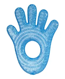 مانشكين - عضاضة مطاطية للثلج  - يد زرقاء
