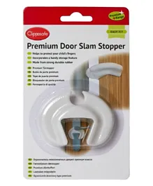 Clippasafe Door Stopper - White