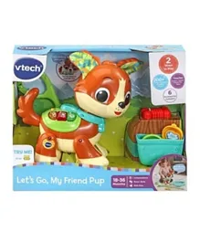 Vtech Let’s Go Rescue Pup Interactive Learning Toy for Toddlers 1.5-4 Years, 30x38x13cm with Sounds & Accessories