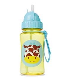 Skip Hop Giraffe Zoo Straw Bottle - 390ml