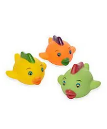 Vital Baby Squirt & Splash Fish Bath Toys - 3 Pieces