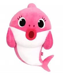 Pink Fong Baby Shark - Family Sound Doll - Mother Shark - 25cm