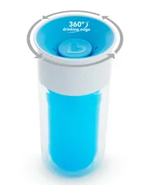 Munchkin Miracle 360° Insulated Sticker Personalized Blue - 266mL