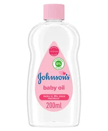 Johnson & Johnson Baby Oil - 200mL