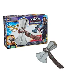Thor Marvel Studios Love and Thunder Marvel's Storm breaker Electronic Axe Thor Roleplay Toy with Sound FX
