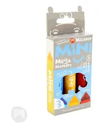 Micador Jr. Mega Markers - Pack of 3