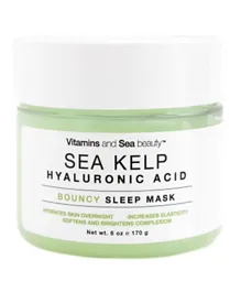 Vitamins And Sea Beauty - Sea Kelp & Hyaluronic Acid Bouncy Sleep Mask - 170g