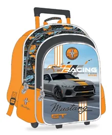Mustang - Trolley Bag 2 Main Compartments and 2 Side Pockets - 16' inches