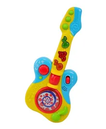 Playgo Battery Operated Tiny Musicians Guitar - Multicolour