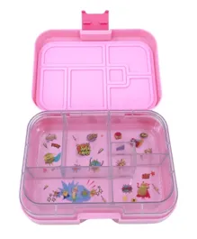 TW Bento Box 6 Compartments - Pink