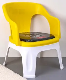 Babyhug Multipurpose Strong & Durable Chair With Handle- Yellow