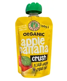 Organic Larder - Apple & Banana Crush - 100g