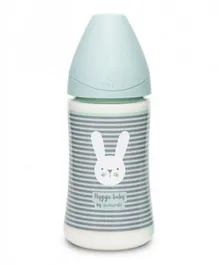 سوافينيكس - زجاجة رضاعة  بتصميم أرنب - لون وردي - سعة 270 مل