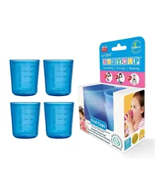 Babycup First Cups Blue - Pack of 4