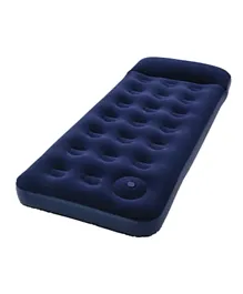 بيست واي - سرير هوائي فردي مبطن سهل النفخ - أزرق