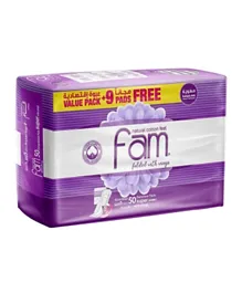 FAM Maxi Folded Sanitary Pads With Wings Super - 50 Pieces