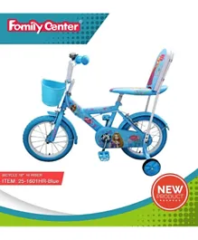 Family Center Hi-Riser Bicycle 16' - Blue