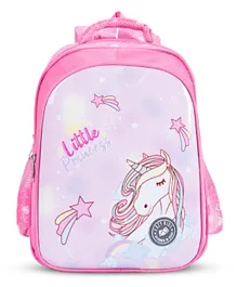 Eazy Kids Princess Unicorn School Bag - Pink