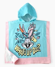 Urban Haul X Warner Bros Bugs Bunny Poncho - Blue