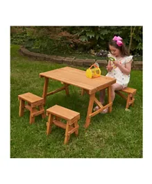 Kidkraft Outdoor Picnic Table Set - Amber