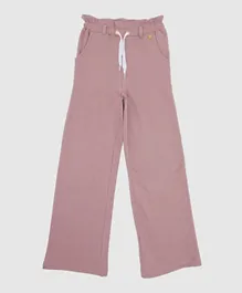 R&B Kids - Flared Terry Pants - Pink