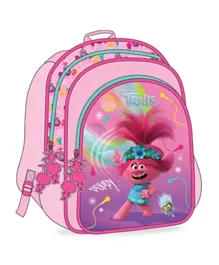 Trolls - Backpack 2 Main Compartments and 2 Side Pockets -  13' inches