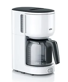 Braun PurEase Coffee Maker 10 Cups 1000W KF 3100 - White