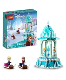 LEGO Disney Princess Anna and Elsa's Magical Merry-Go-Round 43218 - 175 Pieces