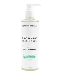 Vitamins And Sea Beauty - Seaweed & Rosehip Oil Gel Facial Cleanser - 237ml