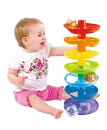 Playgo Super Spiral Tower - Multicolour