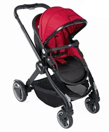 Chicco Fully Single Stroller - Red Passion