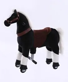 توبيز بونيسيكل - حصان ركوب للأطفال - أسود