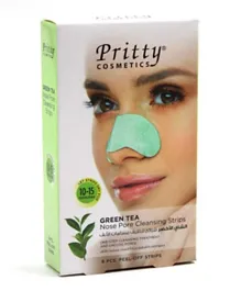 Pritty - Nose Pore Cleansing Strips - Green Tea