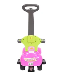 Amla - Children's Push Car with Music - Pink