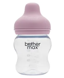 Brother Max PP Anti-Colic Extra Wide Neck Feeding Bottle Pink - 160 ml