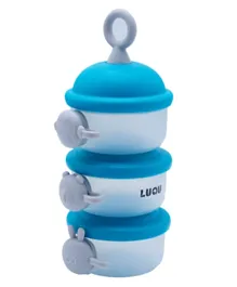 Luqu - Milk Powder Container Side Opening - Blue