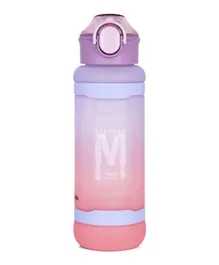 Nova Kids Water Bottle with Straw Purple - 1000mL