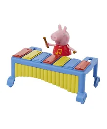 Peppa Pig -  Peppa's Adventures Peppa's Making Music Fun Preschool Toy - 2 Figures and 3 Accessories