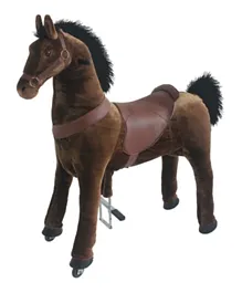 توبيز بونيسيكل - حصان ركوب للأطفال - بني داكن