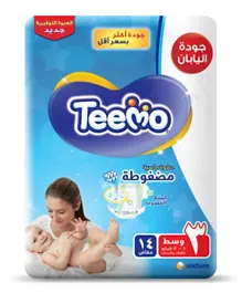 Teemo - Diapers - Size 3 Medium - 14 Pcs