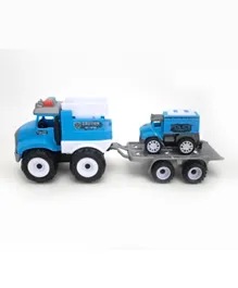 City Car Team Series Trucks Blue - 2 Pieces