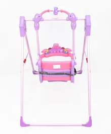 Amla - Baby Swing With Music - Purple Color 103PU