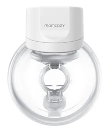 Momcozy - S12 Pro Hands-Free Breast Pump Wearable, Wireless Pump with Comfortable Double-Sealed Flange, Portable Electric Pump - White