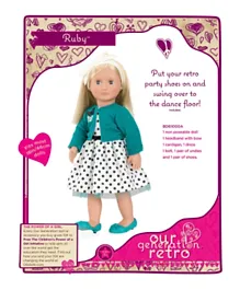 Our Generation 18 Retro Blonde Doll - Ruby