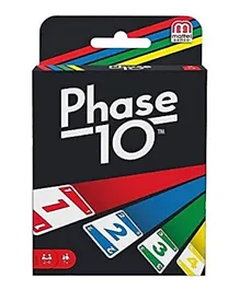 Mattel Games Phase 10, Rummy-type Card Game FFY05